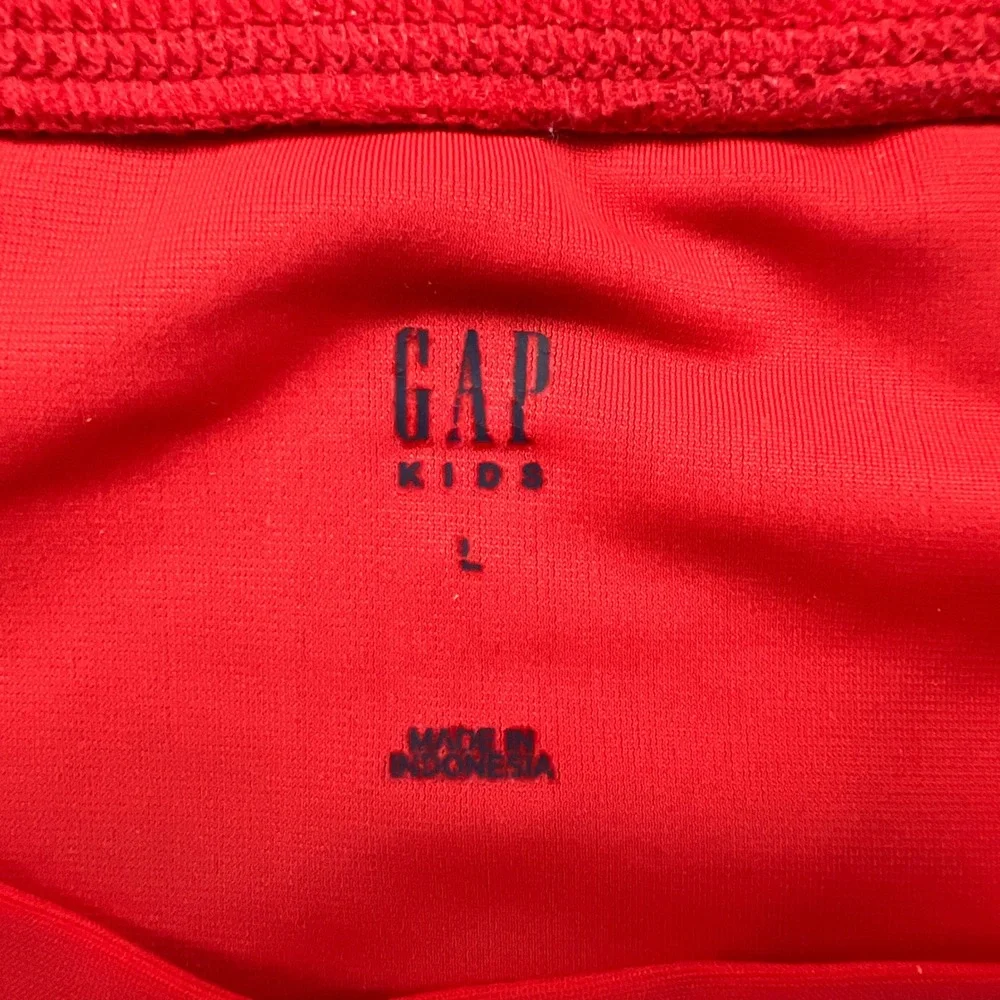 Gap T Shirt Boys 10 Red Wave Graphic Stretch Short Sleeve Crew Neck Everydaywear